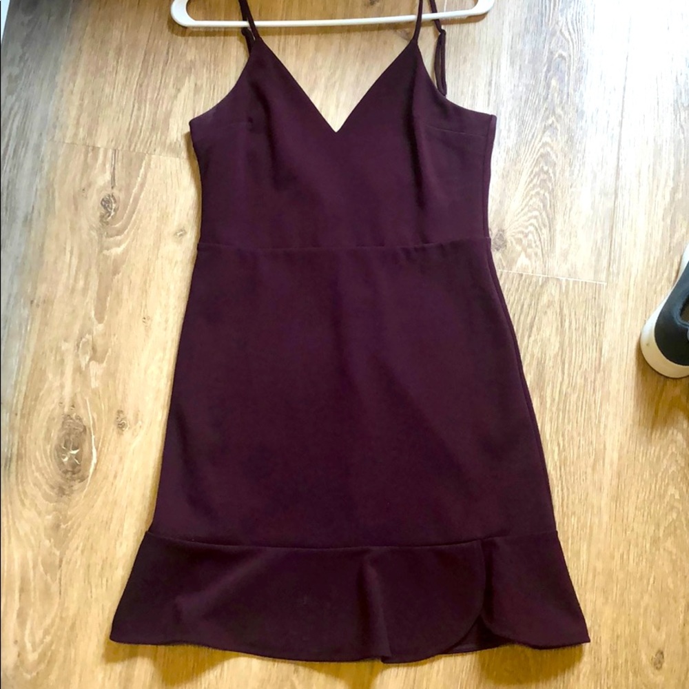 Plum Cocktail Dress